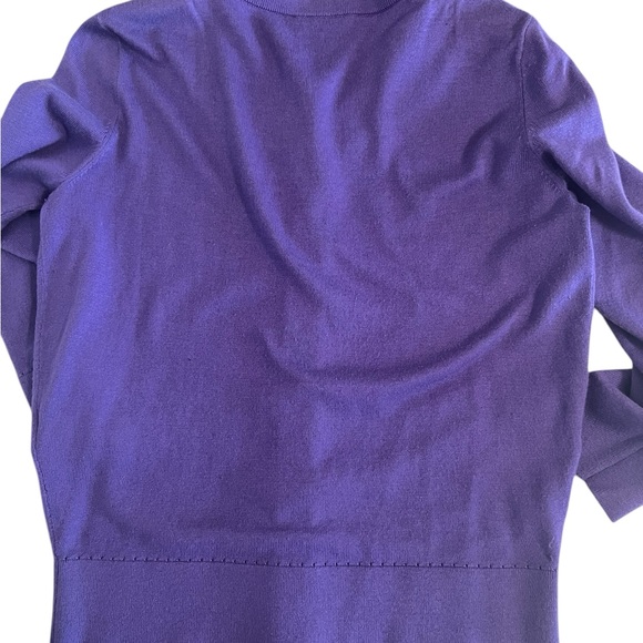 Kate Spade Purple Cardigan with Rhinestones Size XS - Picture 10 of 14